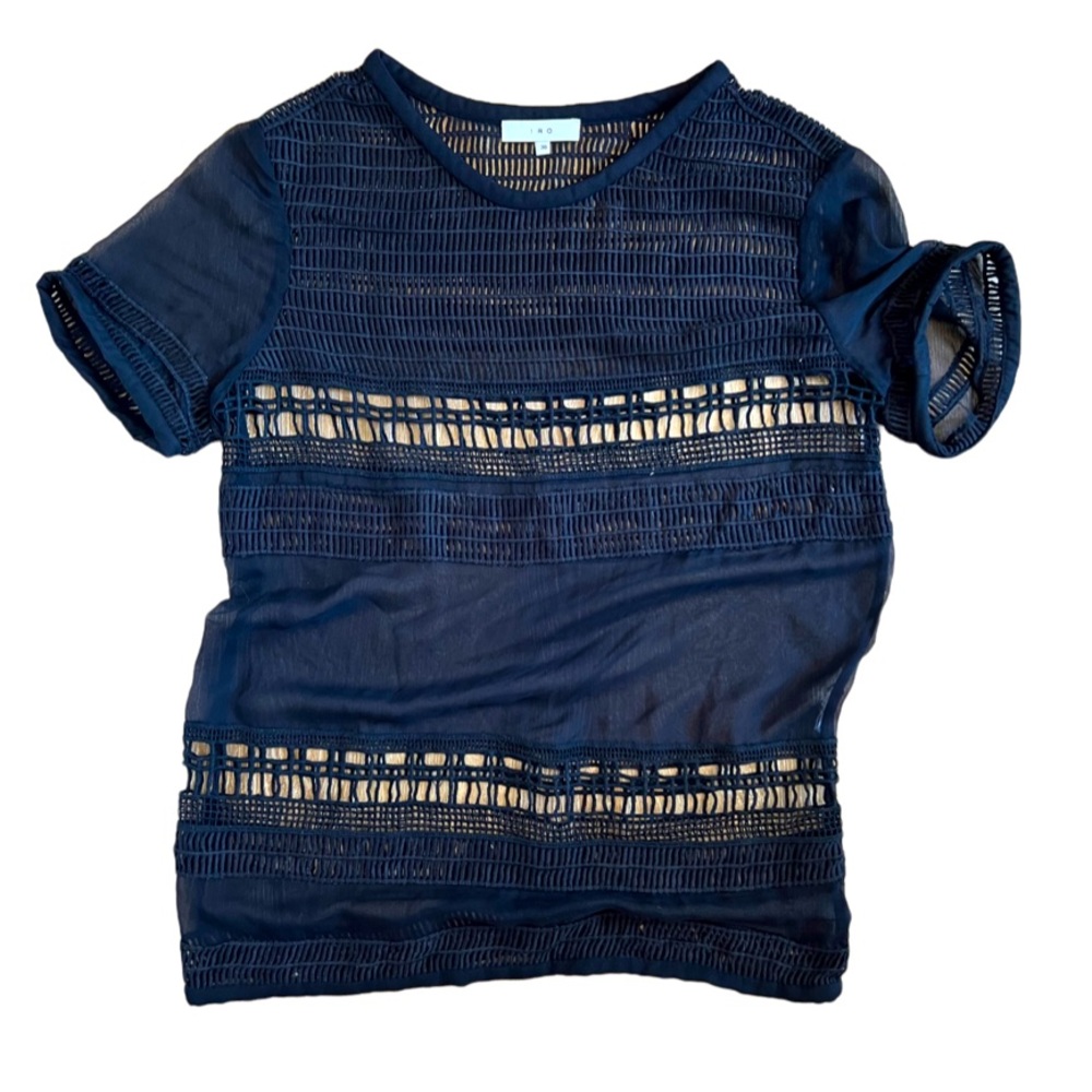 IRO mesh top in size 38